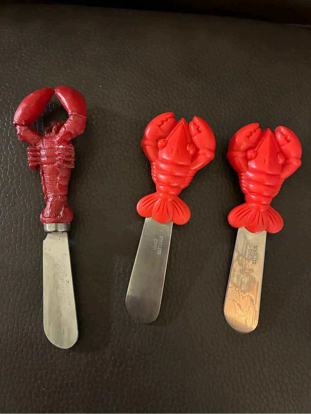 Red Lobster-Themed Spreaders - Set of 3